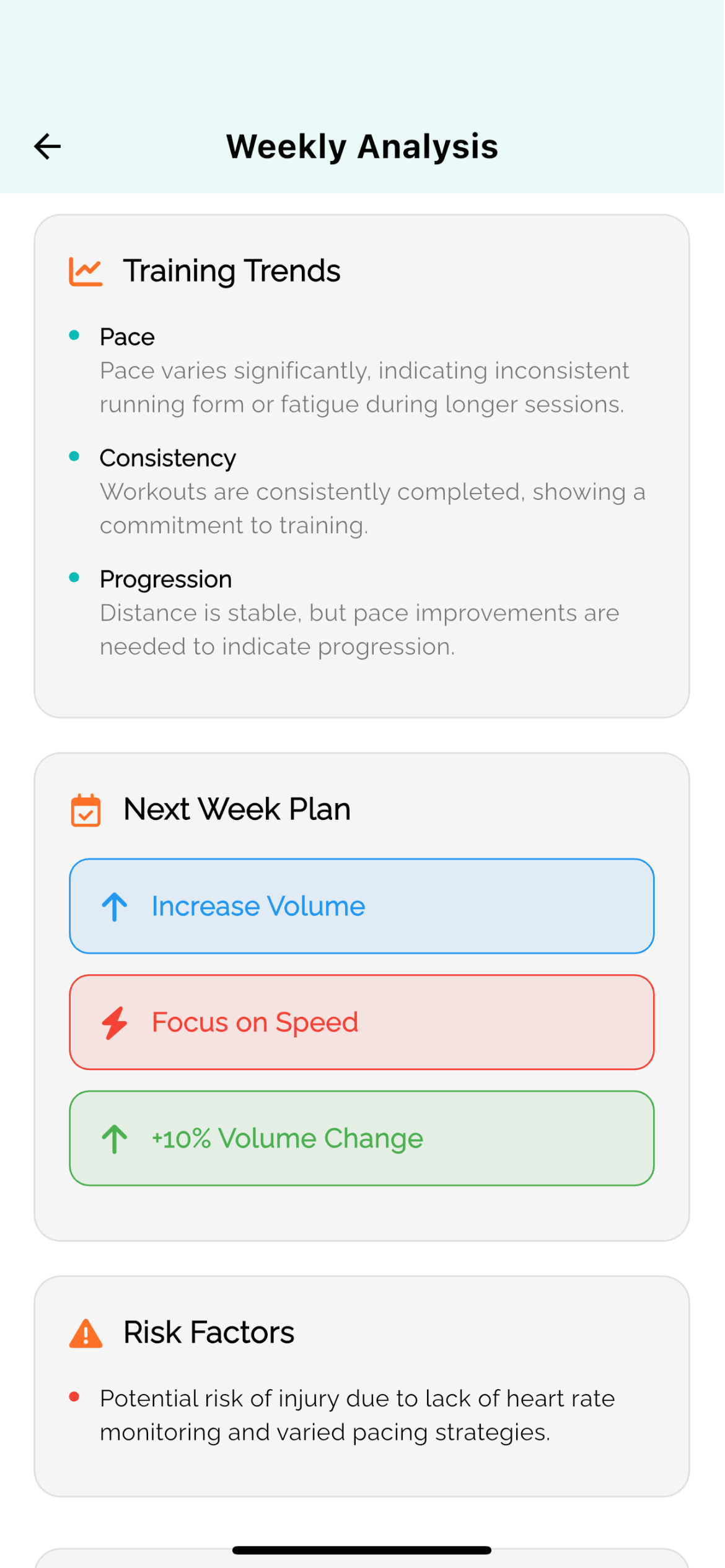 RunV — Weekly insights